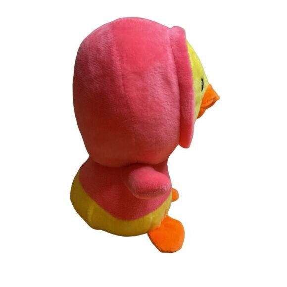 Kids Land Stuffed Plush Duck Hoodie Dinosaur Toy 7" - Picture 3 of 5